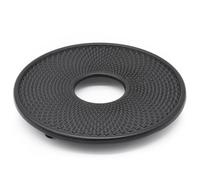 Zen Minded Traditional Japanese Cast Iron Teapot Trivet | Black Pot & Pan Rest, Durable Heatproof Stand, Elegant Kitchen Décor - An Essential Tea Ceremony Accessory