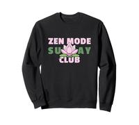 Zen Mode Sunday Club - Mindful Lotus Tee Sweatshirt