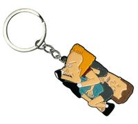 Zen Monkey Studios Beavis and Butt-head x In a Box Keychain, Multi, S