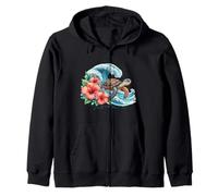 Zen Motion Tidal Peace Zip Hoodie