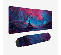 Zen Mouse Pat 900x400x3mm Large Gaming Mouse Mat Tree XXL Mouse Pad with Non-Slip Base, Extended Large Size Mouse Pads, Keyboard Desk Pad with Water Resist Surface for Desk Keyboard Decor, Gifts