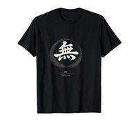Zen Mu Nothingness Kanji Calligraphy Brush Stroke T-Shirt