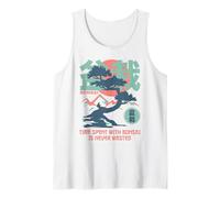 Zen niwaki garden art design for botanists Tank Top