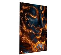 Zen Paint by Numbers for Adults, Abstract Painting by Numbers for Adults, DIY Canvas Wall Art Oil Painting Kit for Kids with Acrylic Paint Brush Set, Room Decor Gifts for Women 28 x 20in Model-05270