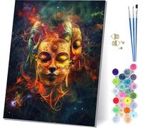 Zen Paint by Numbers for Adults With Frame, Paint by Numbers Abstract, Easy Diy Oil Painting Kits on Canvas with Brushes, Hobbies for Women, Painting for Home Wall Decor Gifts 40x52 inch 9-9772