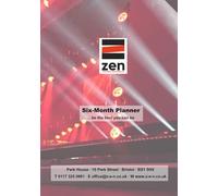 Zen Six-Month Planner