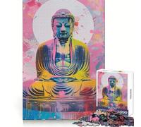 Zen Spectrum Jigsaw 1000 Pieces for Teenagers Mind Recall Pleasant Downtime Firm Interlock Unique Xmas Gift (38x26cm)