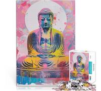 Zen Spectrum1000 Pieces Puzzles for Adults Help the brain exercise addictive toys to cultivate patience wall decoration 38x26cm