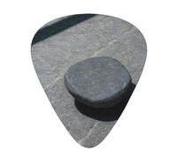 Zen Stone Print 12 Pcs Guitar Picks Fit Lovers 3 Different Thickness 0.46 0.71 0.96mm