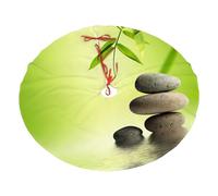 Zen Stone Spa Printing Christmas Tree Skirt,Winter Xmas Trees Mat Fashion Style For Home Holiday Party Decorations