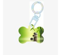 Zen Stone Spa Printing Dog Tag Bone Shaped Double Sided Pattern Dog Id Tags Bone Shaped Pet Name Tags Dog Collar Tags