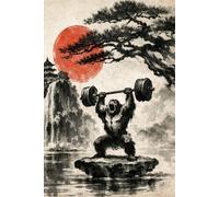 Zen Strength 2 : Your Ape Strength Journey: Minimalist Sumi-e Inspired Journal for Focus, Discipline, Mindfulness and Daily Writing