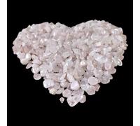Zen&Tao 400g Crystals/Gemstones, 7-9mm Irregular Tumblestone Chips, for Decoration, Craftmaking or Healing (Rose Quartz)