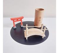 ZEN&TAO Miniature Zen Garden Accessories, DIY Miniatures, Fairy Garden Decoration, Japanese Gift Idea (Premium 3 Items)