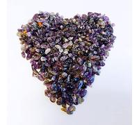 Zen&Tao Natural Amethyst Crystal Gemstone Semi-precious Stone Chips/Mini Tumblestones, Various Sizes and Weight, Decorative Stones (5-7mm 100g)