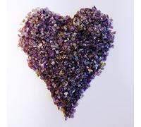 Zen&Tao Natural Amethyst Crystal Gemstone Semi-precious Stone Chips/Mini Tumblestones, Various Sizes and Weight, Decorative Stones (3-5mm 200g)