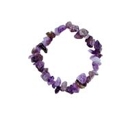 ZEN&TAO Natural Chakra Gemstone Crystal Bracelets Multiple Items Pack for Yoga Meditation Prayer Healing Protection and Gifting (Amethyst)