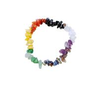 ZEN&TAO Natural Chakra Gemstone Crystal Bracelets Multiple Items Pack for Yoga Meditation Prayer Healing Protection and Gifting (Seven Chakra)