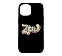 Zen Vintage 70s Retro Aesthetic Minimalist Costume Case for iPhone 15