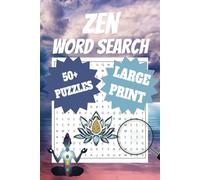 Zen Word Search Book 50+ Puzzles: For Adults, Teens, and Seniors
