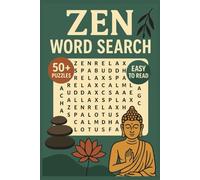 Zen Word Search Book for Adults, Kids & Seniors: 50+ Calming Puzzles Featuring Mindfulness, Peace, Nature, Simplicity & More | Relaxing Brain Games ... & All Ages in Easy-to-Read Large Print Format