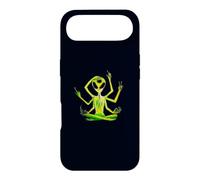 Zen Yoga Alien Meditating Funny UFO Meditation Case for iPhone Air