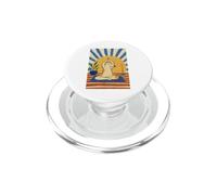 Zen Yoga Dog Peaceful Mind PopSockets PopGrip for MagSafe