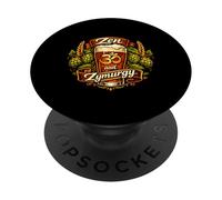 Zen Zymurgy Beer Om Craft Brewing Hops Wheat Vintage PopSockets Adhesive PopGrip