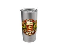 Zen Zymurgy Beer Om Craft Brewing Hops Wheat Vintage Stainless Steel Insulated Tumbler
