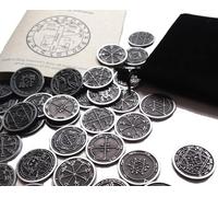Zenacast King Solomon's 44 Pentacle Metal Coin Set