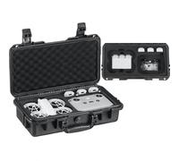 ZENACCE Waterproof Hard Case Compatible with DJI Neo Combo, Travel Carrying Case Holds Neo Drone, RC-N3 Remote Controller, Charging Hub and Up To 7 Batteries