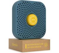 ZenAir Fridge Deodorizer Odor Eliminator - Refrigerator Deodorizer More Effective Than Baking Soda - Activated Charcoal Fridge And Freezer Air Freshener - Natural Smell, Moisture & Odor Absorber