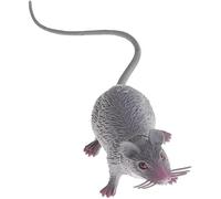 Zenarao Lifelike Fake Mouse Realistic Mice, Spooky Rat, Halloween Prank, Rubber Rat with Long Tail, Creepy April Fool's Day Decorations