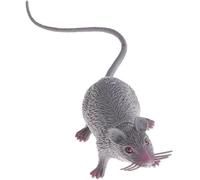 Zenarao Lifelike Fake Mouse Realistic Mice, Spooky Rat, Halloween Prank, Rubber Rat with Long Tail, Creepy April Fool's Day Decorations