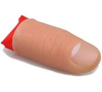 Zenarao Magic Thumb Tip for Silk Vanishing - Professional Reusable Fake Finger Illusion Prop for Magicians, Close-Up Magic Tricks, Stage Performances and Party Entertainment