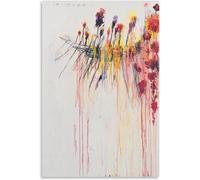 ZENCIX Cy Twombly Aesthetic Posters Cy Twombly Prints Cy Twombly Wall Art Minimalist Graffiti Canvas Painting For Home Decor Pictures 50x70cmx1 No Frame