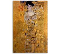 ZENCIX Gustav Klimt Posters《The Woman in Gold Cool》Wall Art Gustav Klimt Canvas Painting Gustav Klimt Prints Modern Home Decor Pictures 50x70cm No Frame