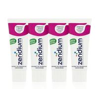 Zendium Sensitive Whitening Toothpaste 75ml (Pack of 4) - Contains Natural Antibacterial enzymes and proteins - Natural Protection - Suitable for Sensitive Teeth - SLS Free, Triclosan Free