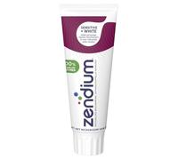 Zendium Sensitive Whitening Toothpaste 75ml (Pack of 4) - Contains Natural Antibacterial enzymes and proteins - Natural Protection - Suitable for Sensitive Teeth - SLS Free, Triclosan Free