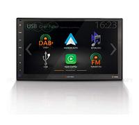 ZENEC Z-N966: 2-Din Car Radio, Multimedia System with 9 Inches/22.9 cm HD Touchscreen, Media Centre with DAB+, Apple CarPlay, Android Car, Expandable for GPS for Cars or Motorhomes