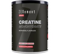 Creatine Monohydrate Pure Powder, 500g (5-Month Supply) | Micronized, Flavorless | Sports Performance, Endurance, Strength, Energy | Vegan, Additives Free, Gluten-Free, GMP, Made in Europe | Zenement