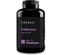 D-Mannose, 180 Capsules, Max Strength 2000mg per Serving | 100% Natural Premium D Mannose Supplement | Contributes to Healthy Urinary Tract & Bladder | Zenement