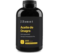 Evening Primrose Oil, 1000mg per softgel, 200 Softgels | 10% GLA, Cold Pressed | Good for Women's Health, Menstrual Symptoms and to Help Maintain Healthy Skin and Bones | Zenement