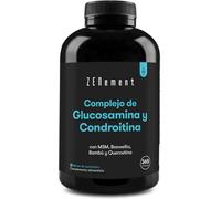 Glucosamine and Chondroitin Complex, 365 High Strength Capsules (1 Year Supply) | with MSM, Boswellia, Bamboo & Quercetin | Maintains Normal Joint Cartilage | Zenement