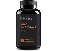 Maca Root Capsules 4000mg, High Strength Peruvian Yellow Maca Root for Men and Women | 120 Vegan Capsules (4 Months Supply) | Zenement