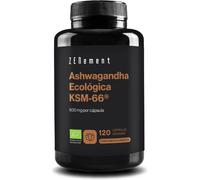 Organic Ashwagandha KSM-66® with 5% Withanolides | 600mg x 120 Vegan Capsules Pure High Strength Ashwagandha Root Extract | Physical and Emotional Balance | Highest Concentration | Zenement