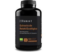 Pure Organic Reishi 12000 mg | 180 Vegan Capsules for 6 Months | with 50% Polysaccharides, 20% Beta-glucans, and 2% Triterpenes | Ganoderma Lucidum | Antioxidant, Energizing | No Additives | Zenement