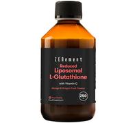 Liposomal Glutathione - Highly Purified and Highly Bioavailable | with Liposomal Vitamin C | Powerful Antioxidant for Optimal Cell Protection | Non-GMO | 250ml | Zenement