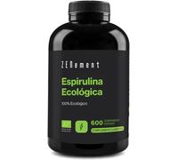 600 Tablets Organic Spirulina - 100% Pure Algae of High Purity - 3000 mg per Dose - Satiating and Detox - Rich in Plant-Based Protein - Free from Additives and Allergens