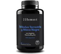 Tribulus Terrestris & Black Maca with L-Arginine, Zinc & Vitamin B6 - Formula for Male Vitality - 120 Vegan Capsules - Zenement